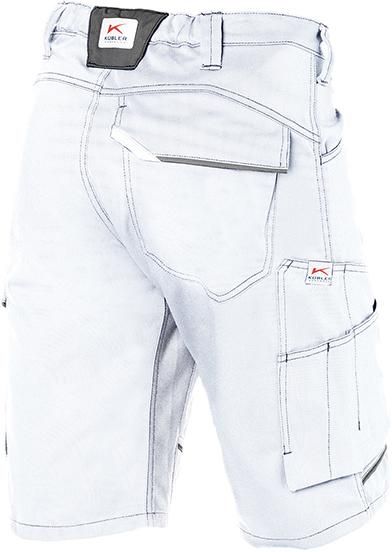 Shorts ICONIQ, weiß/anthrazit, Gr.40 Kübler