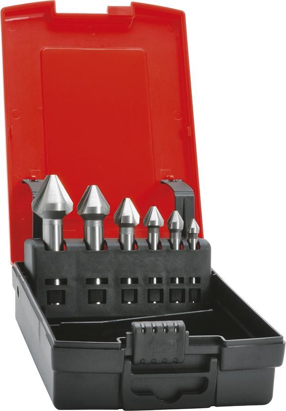 KegelsenkerSet DIN334 HSSForm C 60Grad 6,3 - 20,0mm FORMAT