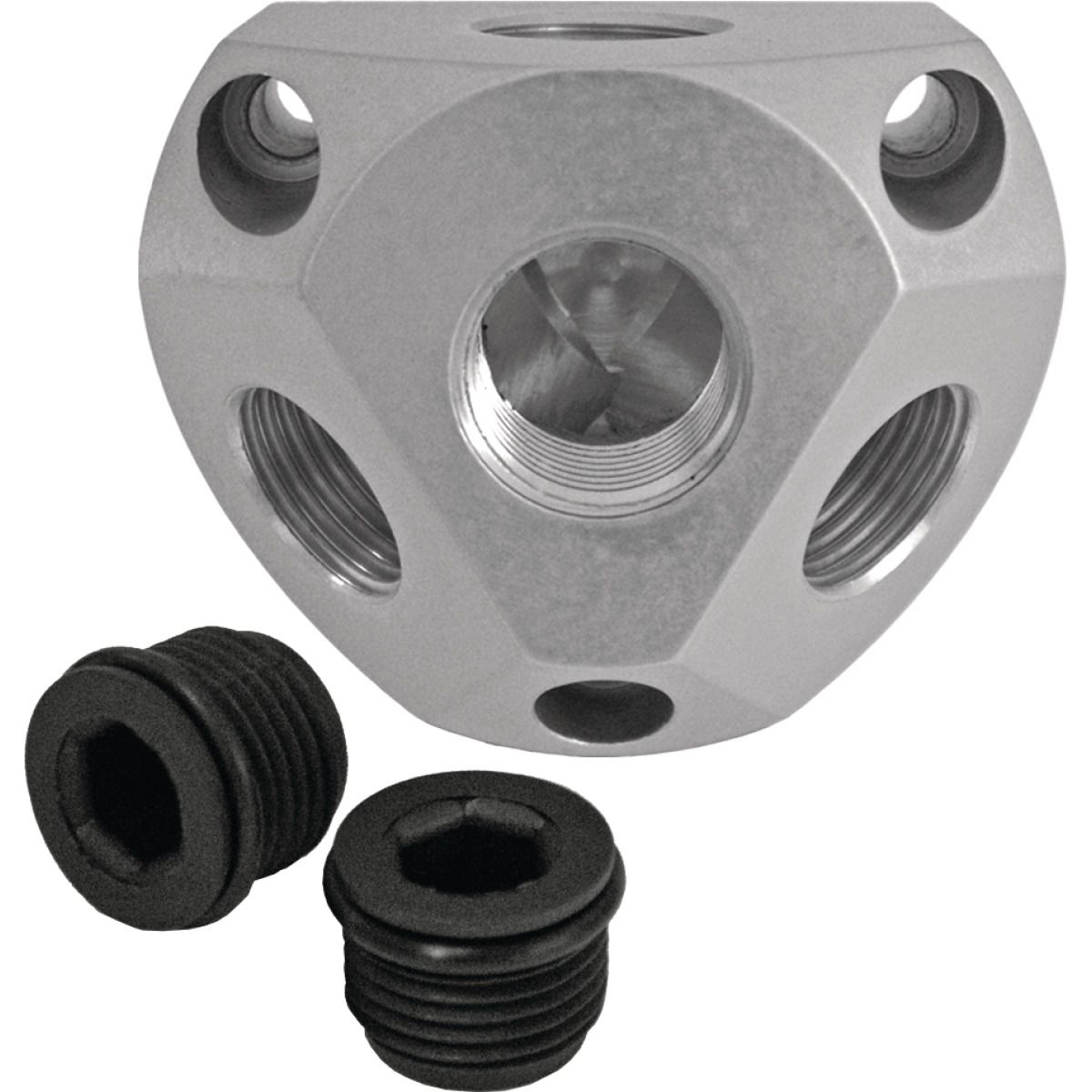 Luftverteilerdose Aircraft 1 " Eingang / ohne Durchgang