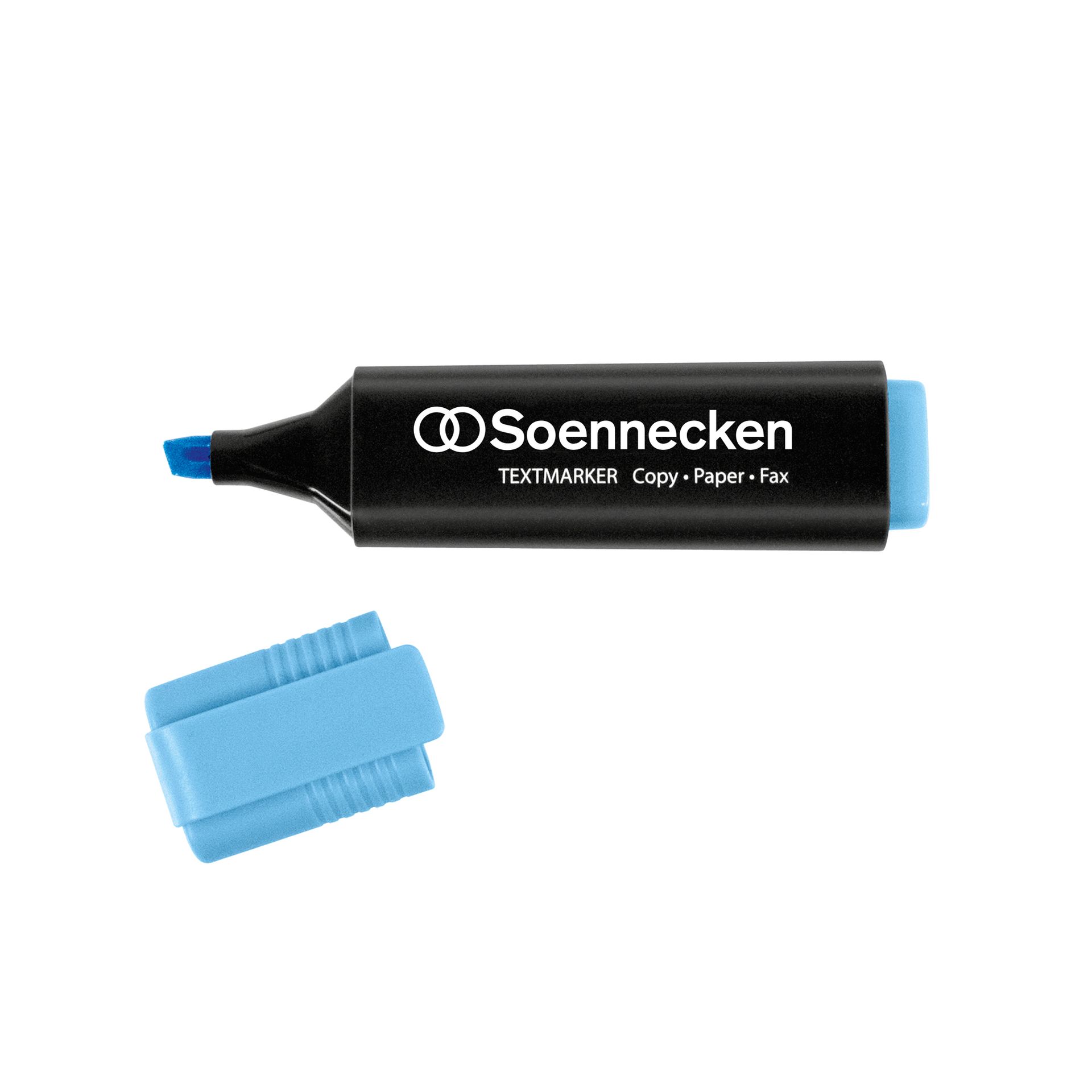 Textmarker 2-5mm Keilspitze blau