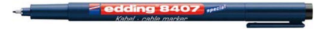 EDDING Kabelmarkerset, "8407"