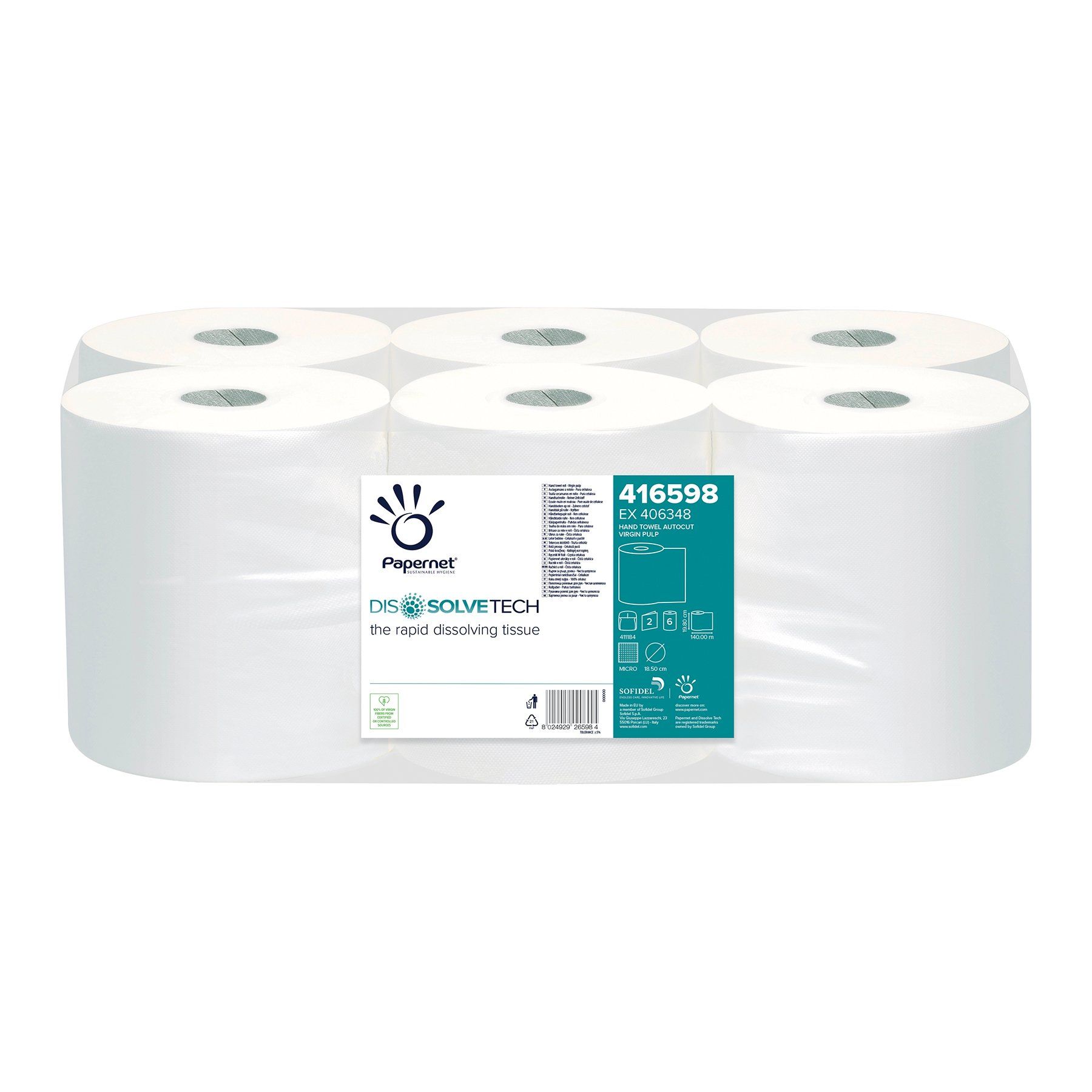 Metzger COSMOS Handtuchrollenpapier 2-lagig