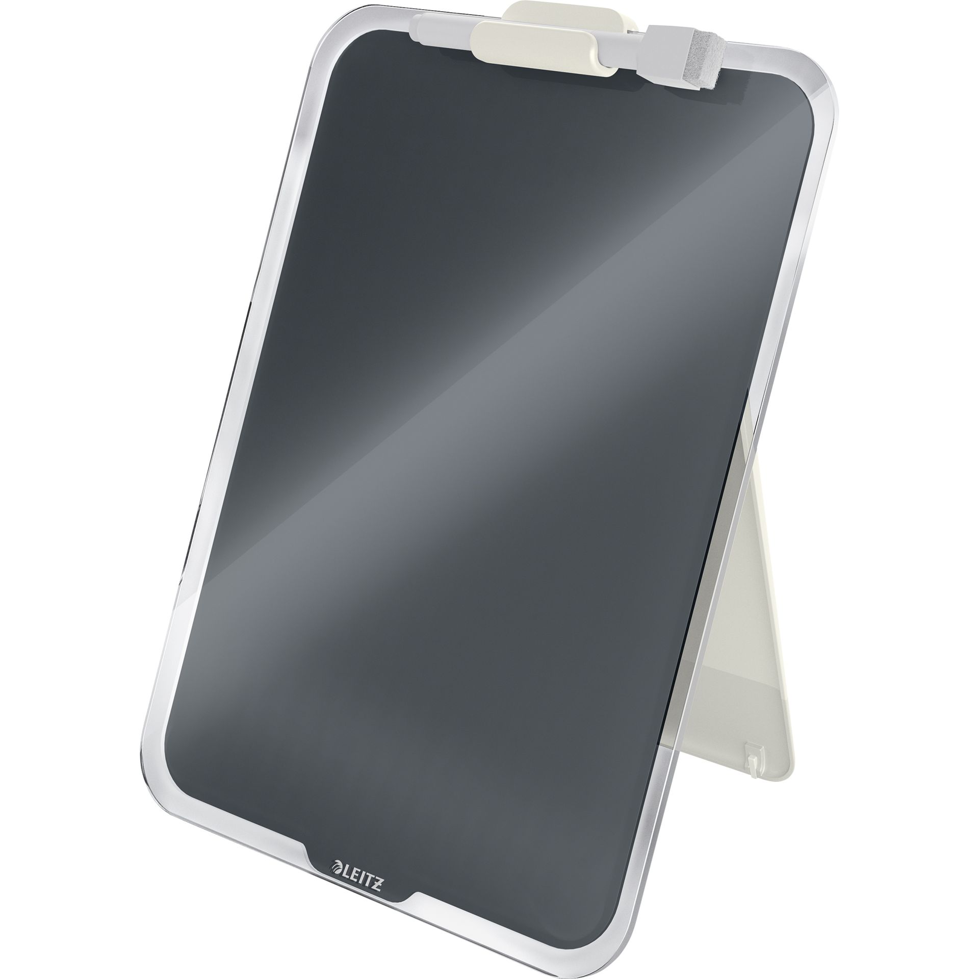 Desktop-Notizboard Cosy 216x297mm Glas grau