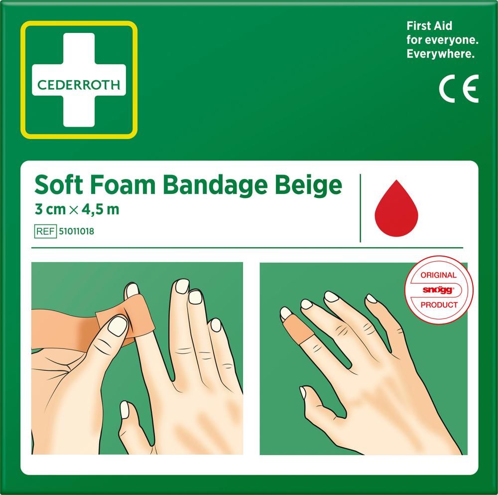 Schaumbandage 3cm x 4,5m