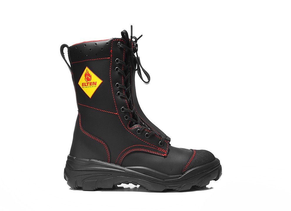 ELTEN Feuerwehrstiefel EURO PROOF F2A Stiefel (High), Schwarz, Gr. 44