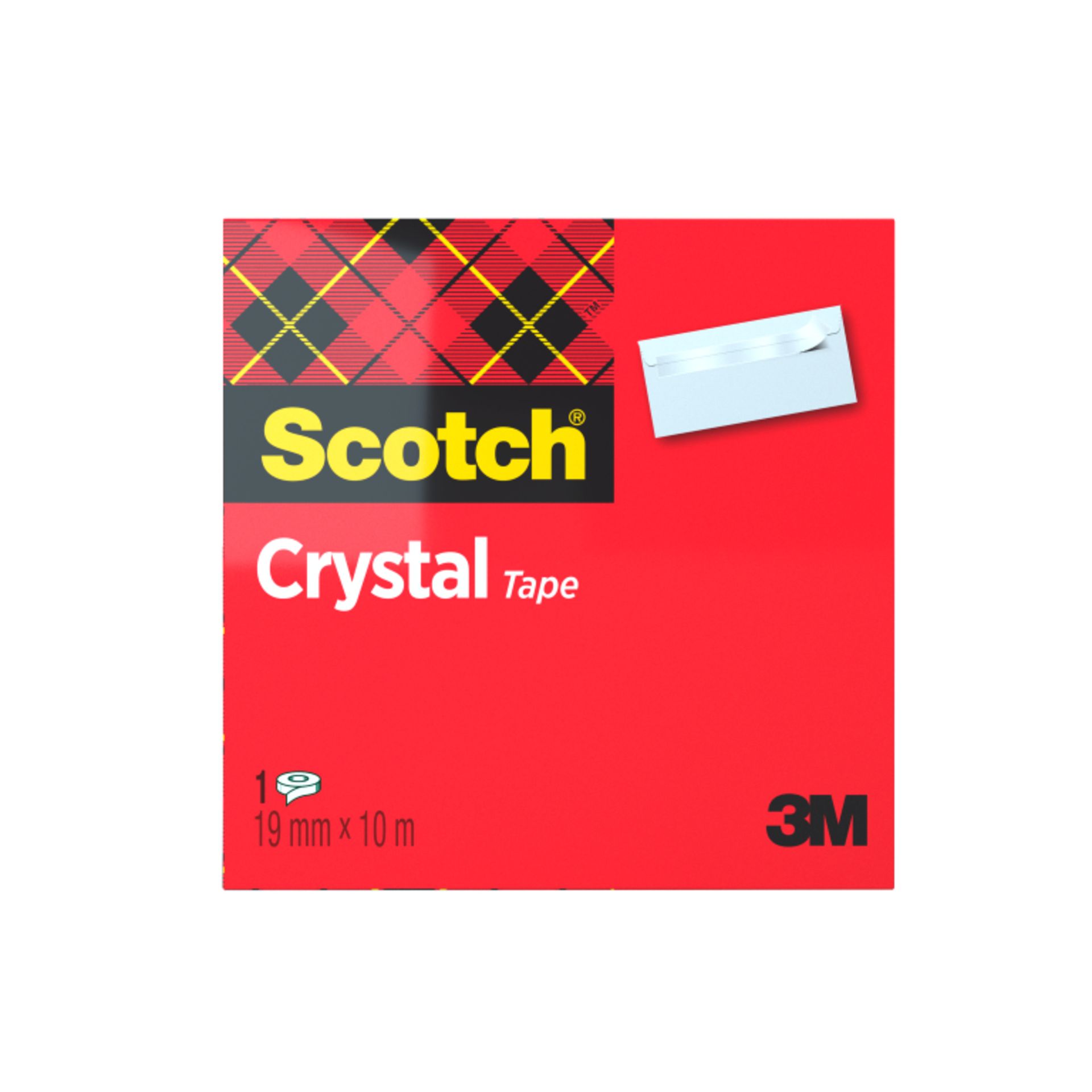 Klebefilm Crystal Clear 600 19mmx10m transparent