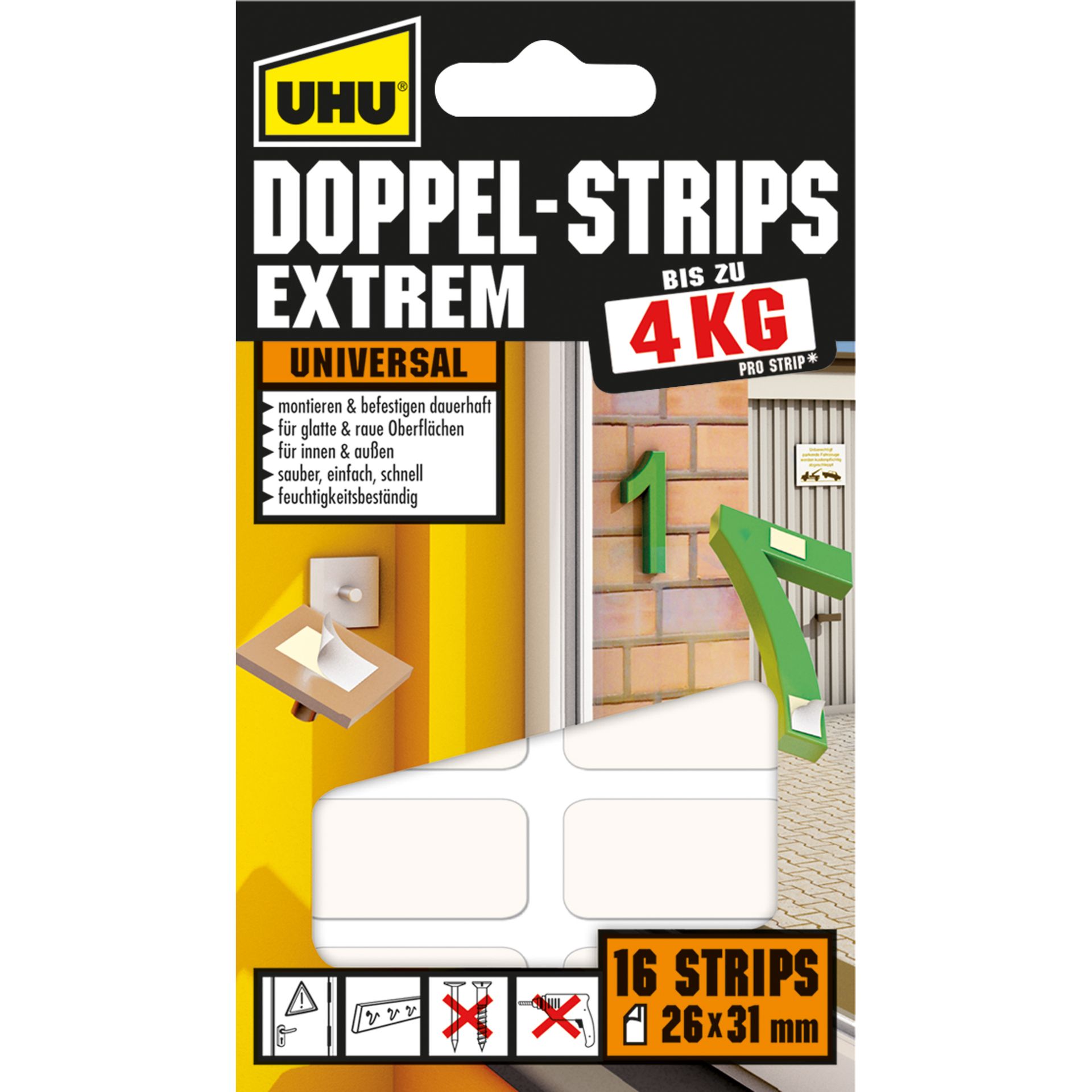 Doppelstrips extrem 16 St./Pack