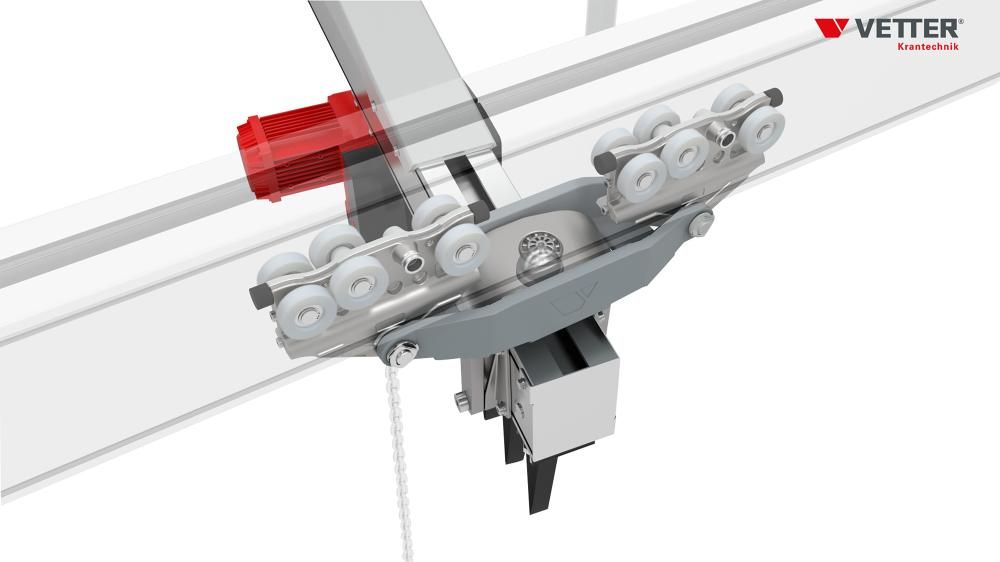 Portalkransystem ErgoLineTF 250kg, Breite 3,42m, Gesamtlänge 4,0m