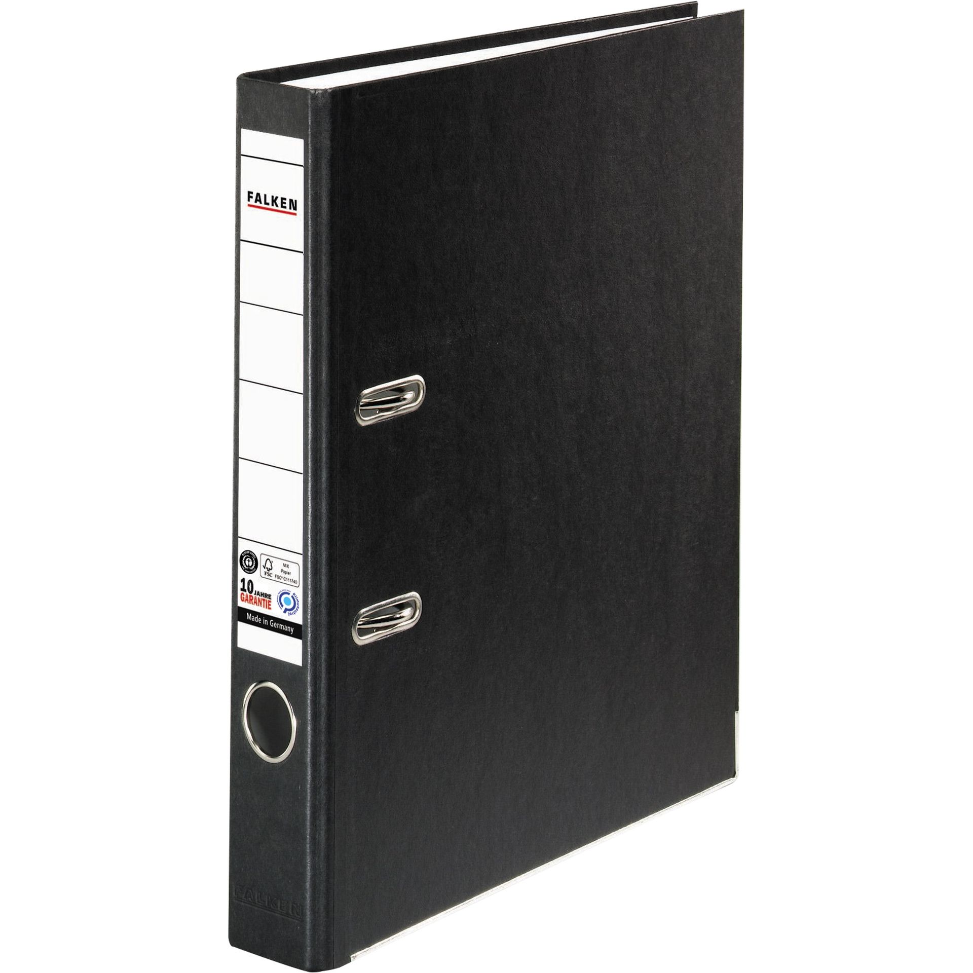 Ordner Recycolor DIN A4 50mm Papier schwarz