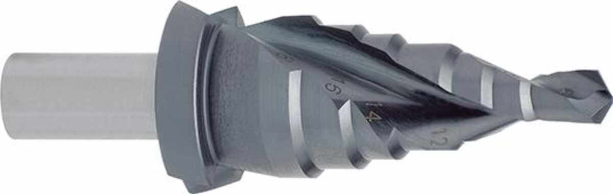 Stufenbohrer für Leitplanken HSS TiCN 6-18 mm EXACT