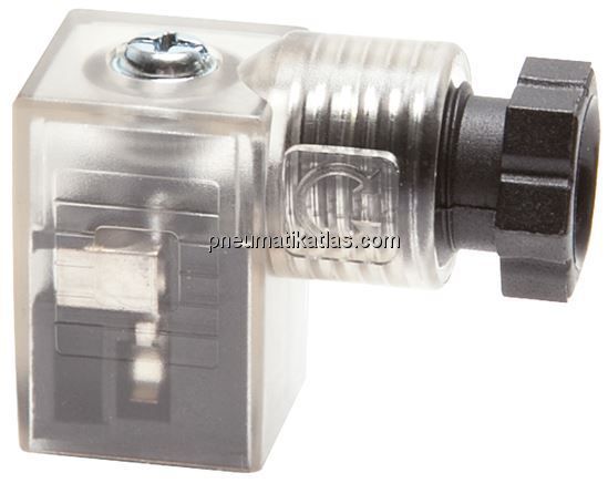LED-Stecker Größe 0 (Industrienorm C), 24 V AC/DC