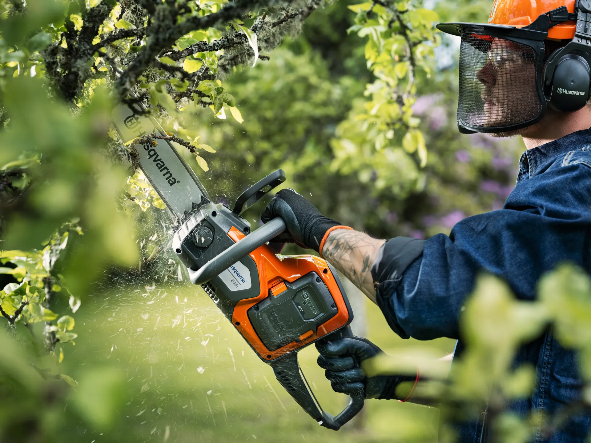 Husqvarna Akku Kettensäge 215i 12"