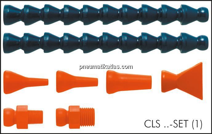 Gelenkschlauch, 1/2", Set: 2 Gelenkschlauchstücke 2 x 130 mm = 260 mm (2 x 5 Mod