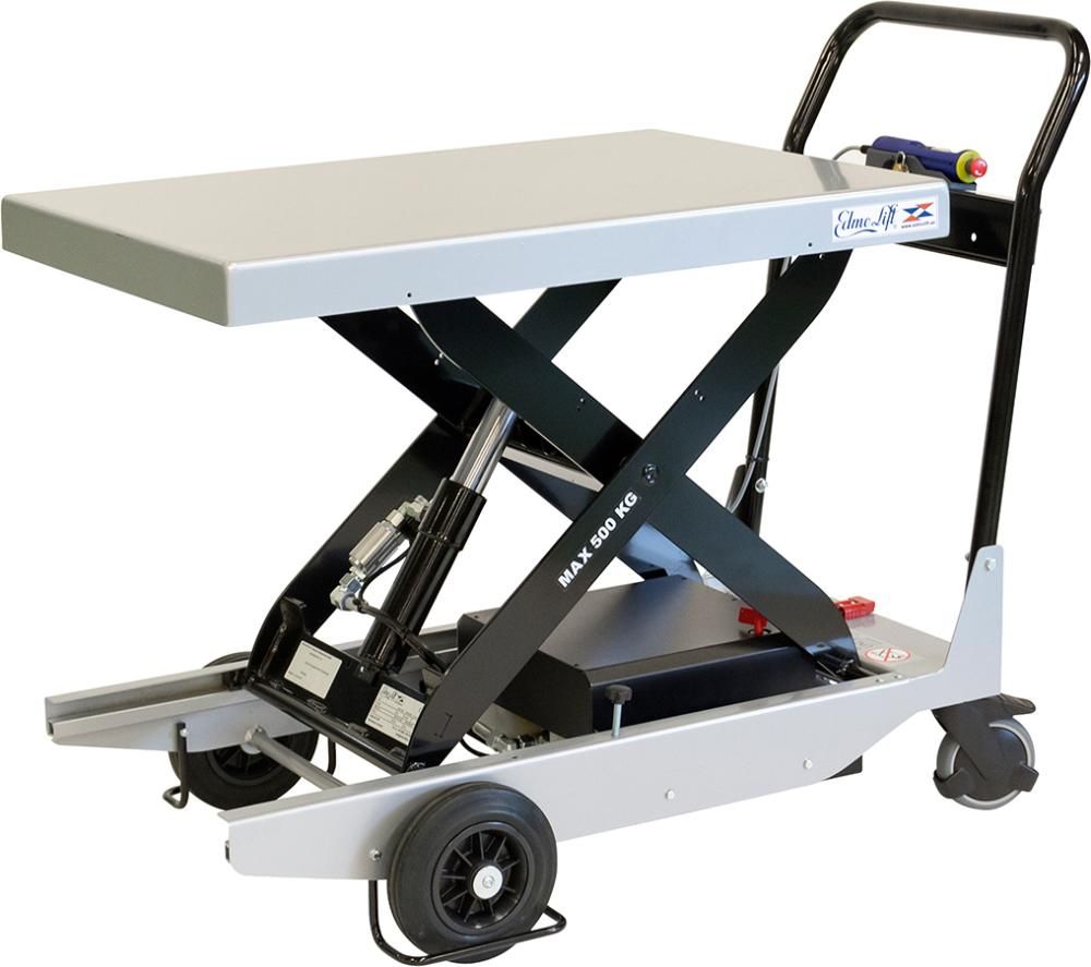 Hubplattformwagen Enzelschere Traglast 500kg