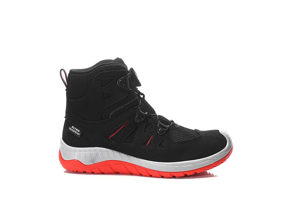 ELTEN MADDOX Kids BOA Sicherheitsstiefel Mid, Schwarz, Gr. 34