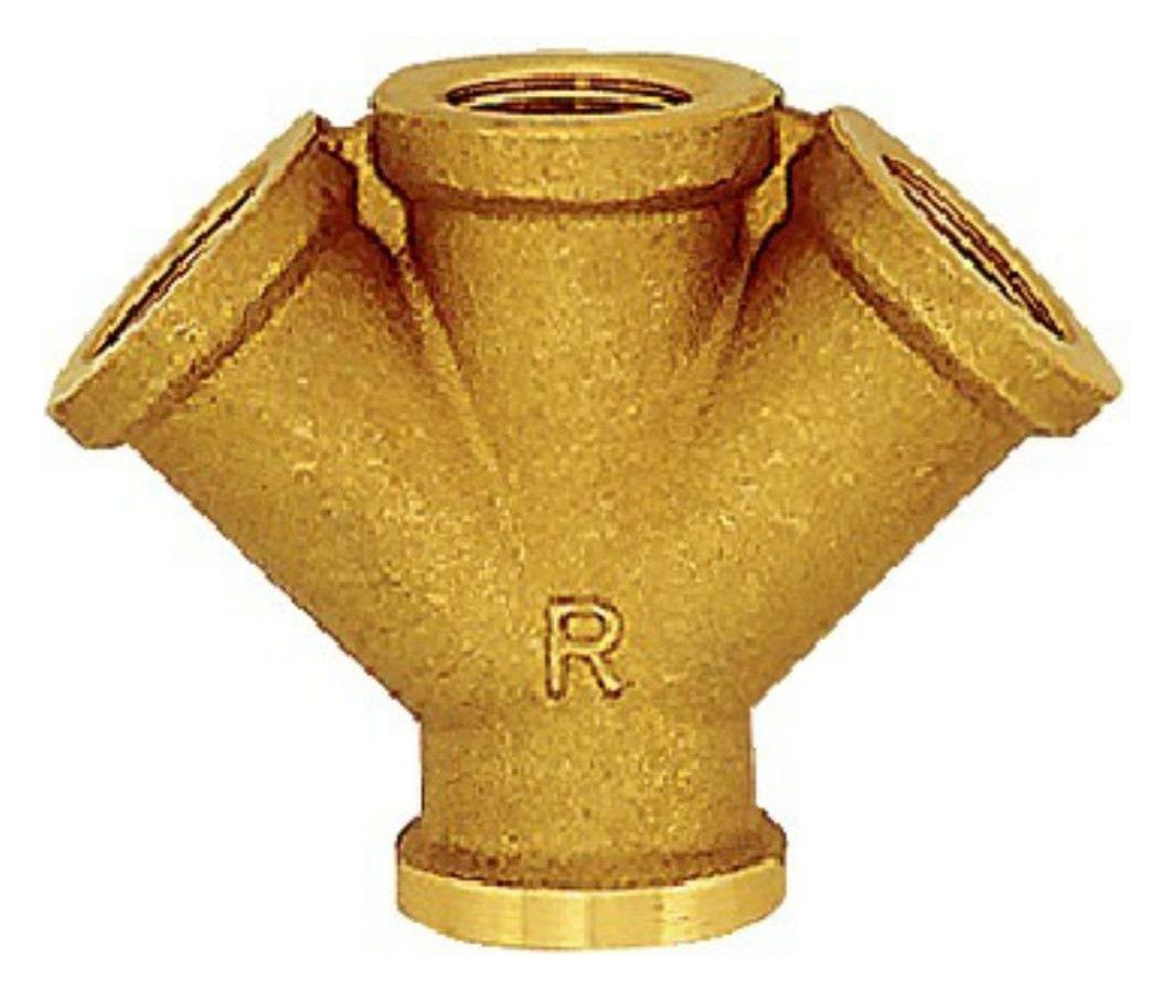 RIEGLER Druckluftverteiler, 3-fach
