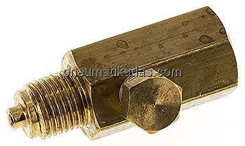 Manometer-Stoßminderer G 1/4" , Messing
