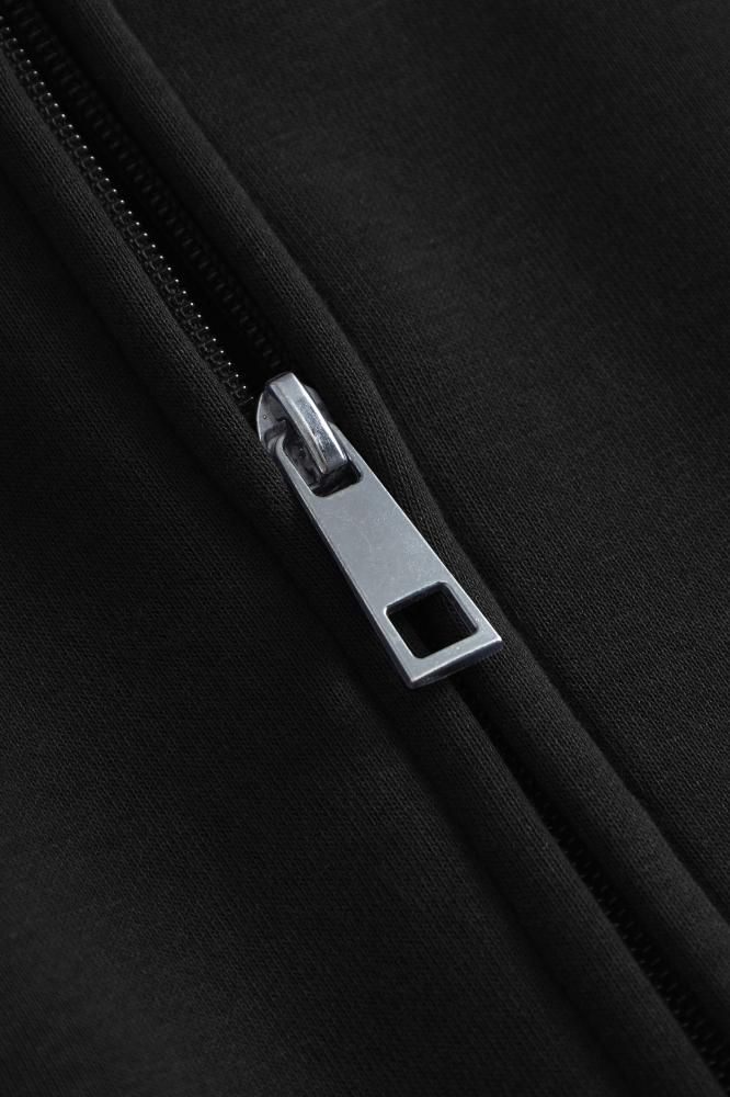 Sweatjacke heavy, schwarz, Gr. M Promodoro