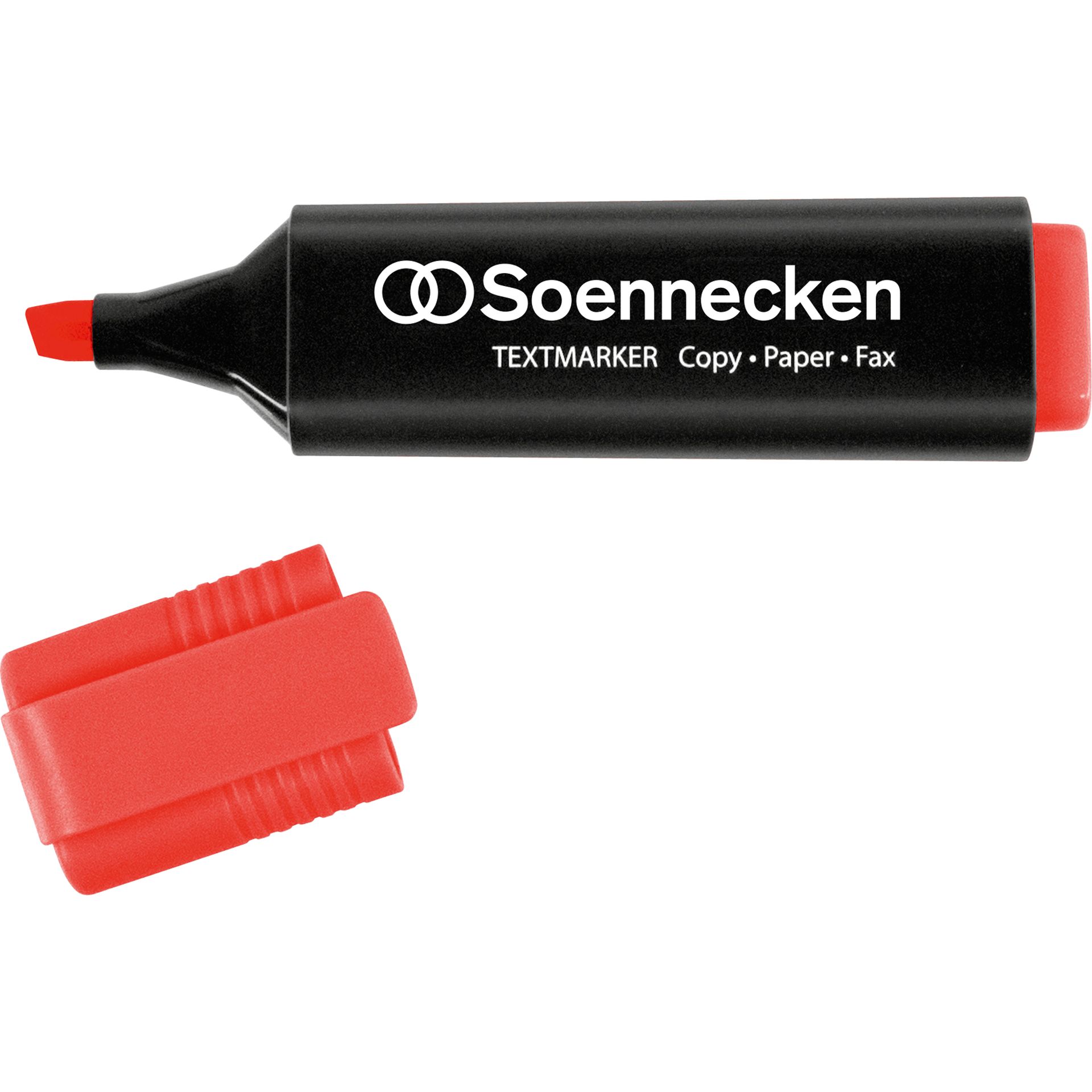 Textmarker 2-5mm Keilspitze rot