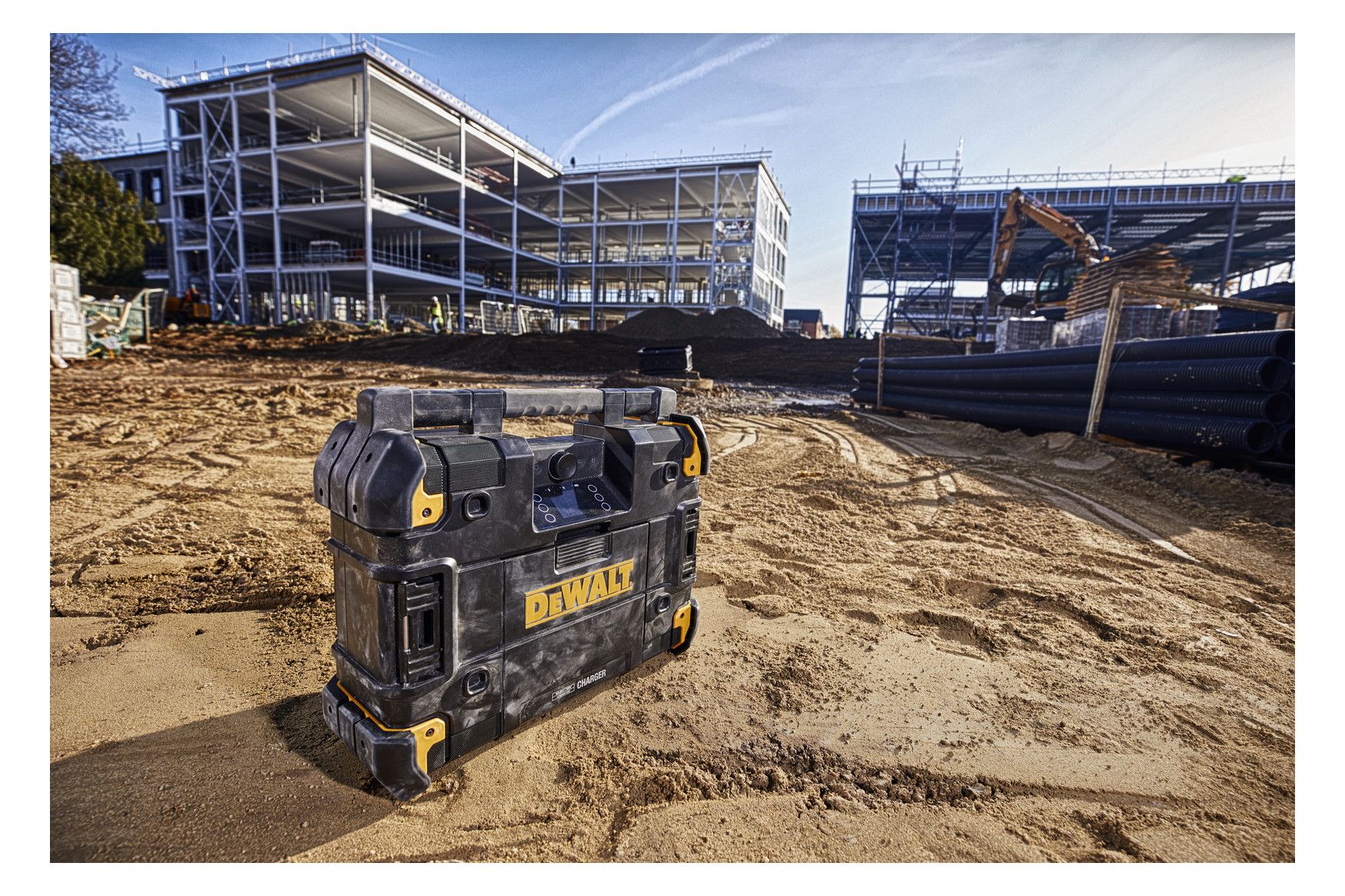 DeWALT TSTAK-Akku-Baustellenradio