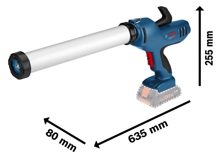BOSCH Akku-Kartuschenpresse, SOLO