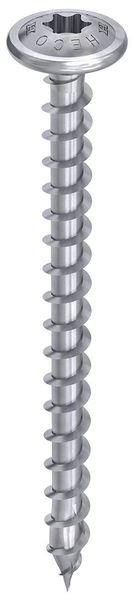 HECO-TOPIX-plus 8,0 x 60, Tellerkopf, T-Drive, Vollgewinde, HP-beschichtet, 100 Stück, VARIANTA-Handwerkerverpackung