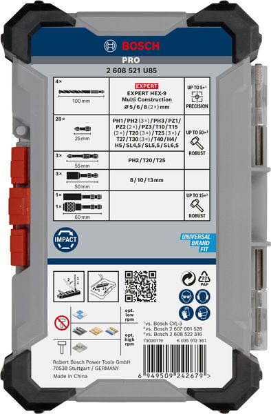 Bosch PRO Impact Schrauberbits und