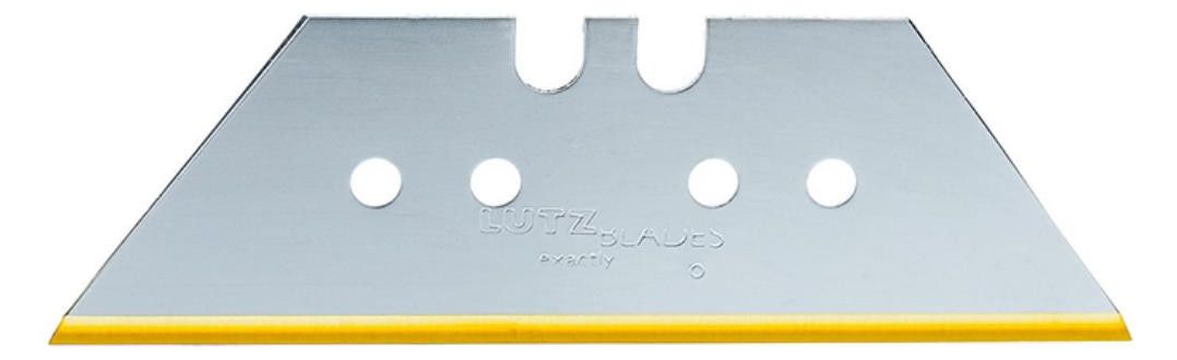 LUTZ Trapezklingen, TiN-beschichtet