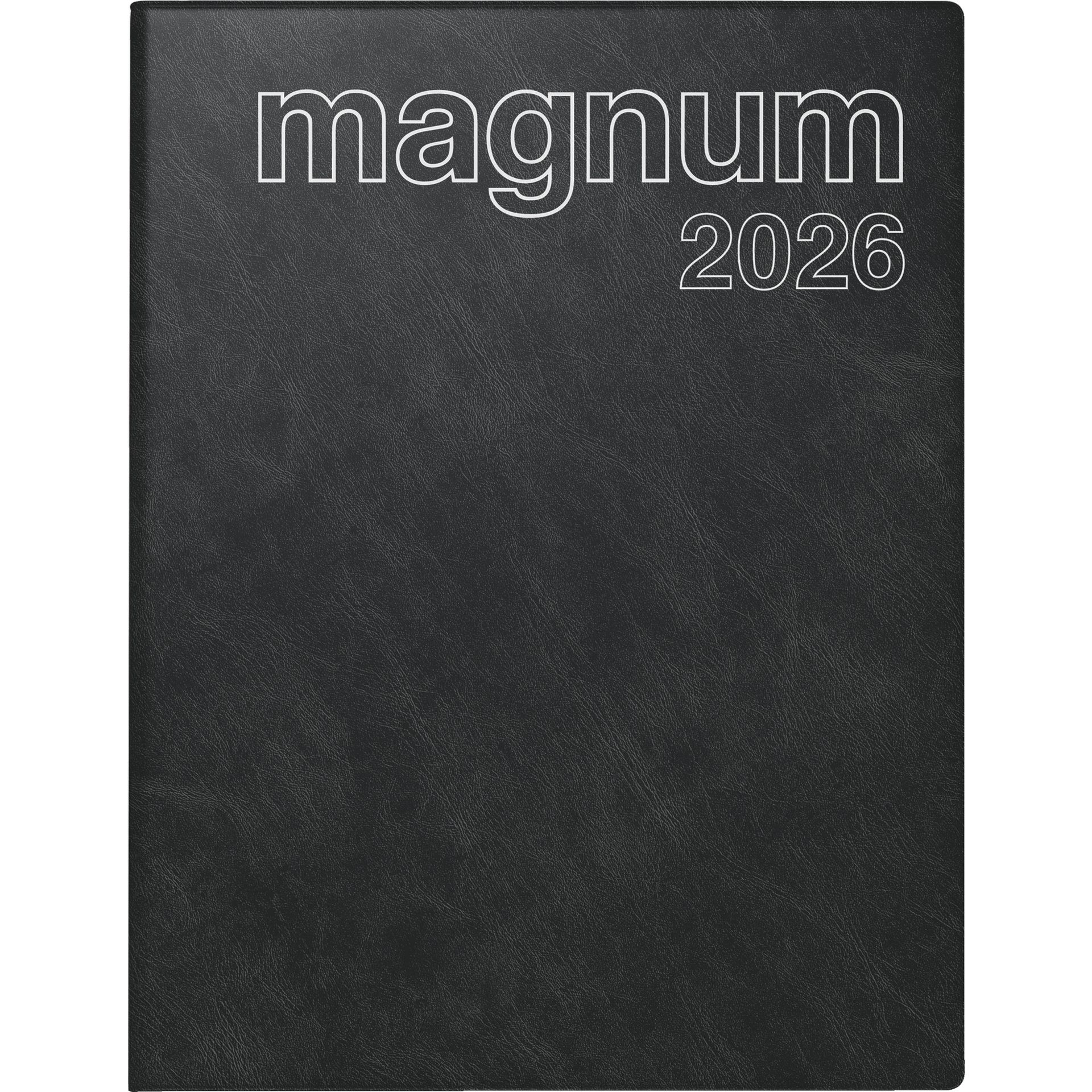 Buchkalender magnum 1W/2S sw