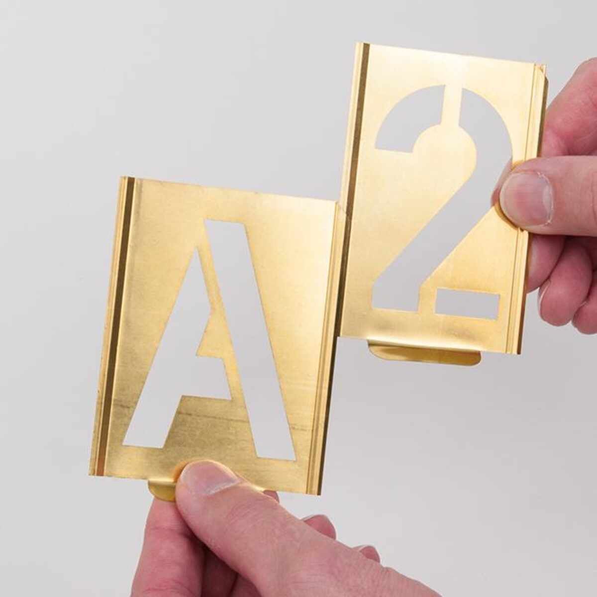 Signierschablone A-Z