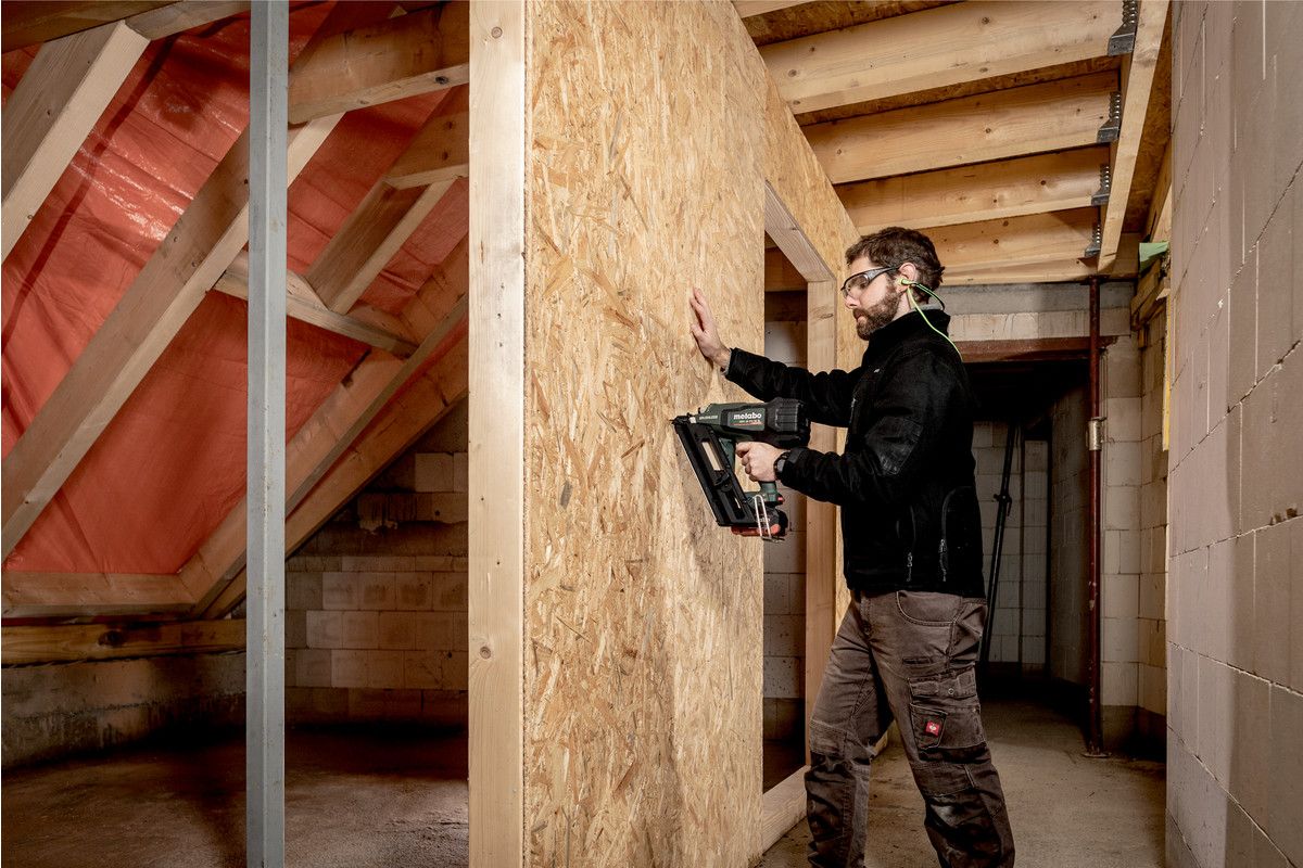 Akku-Nagler solo NFR 18 LTX 90 BL Metabo ohne Akku ohne Ladegerät metaBOX