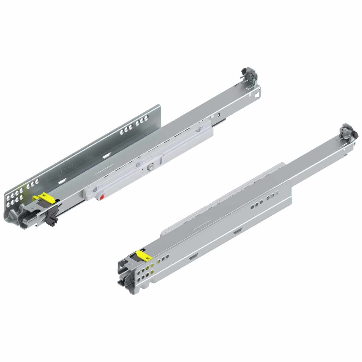 MOVENTO mit TIP-ON, Vollauszug, Führung, 40 kg, NL=480 mm, für Kupplung, links/rechts, verzinkt