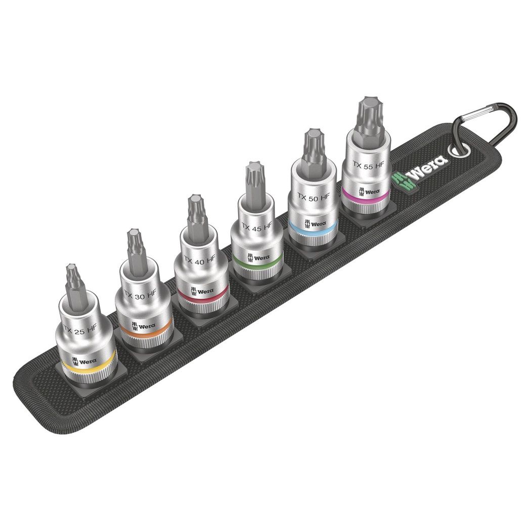 WERA Schraubendrehereinsatzsatz, 1/2"
