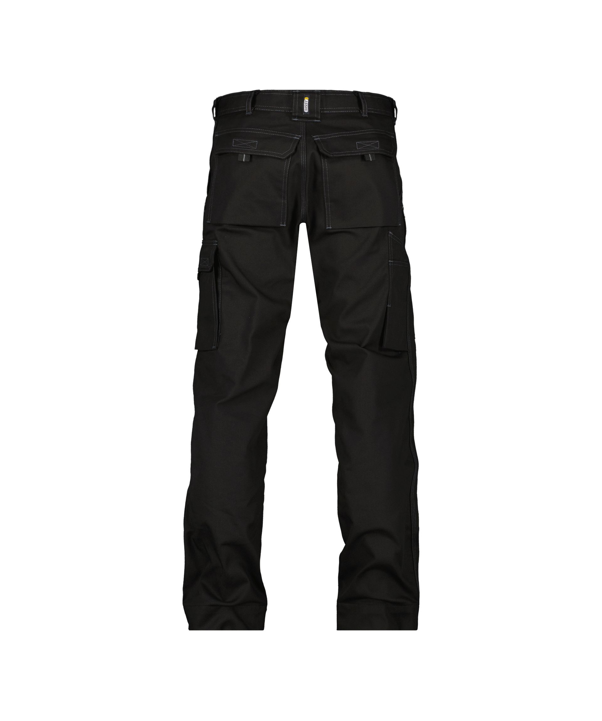 DASSY® Kingston - Canvas Arbeitshose - schwarz, Gr. 62