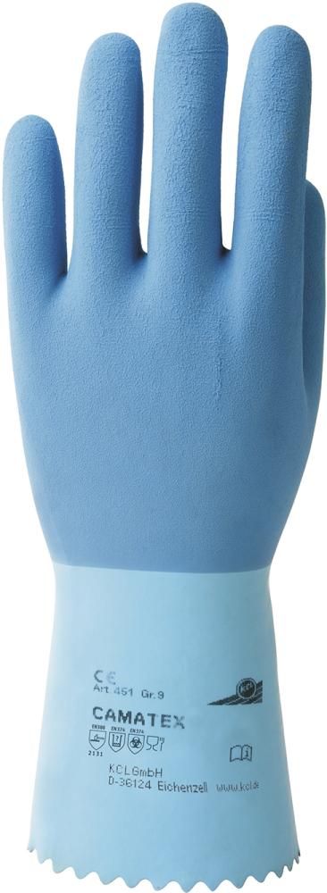 Handschuh Camatex 451, Gr. 9, blau Honeywell