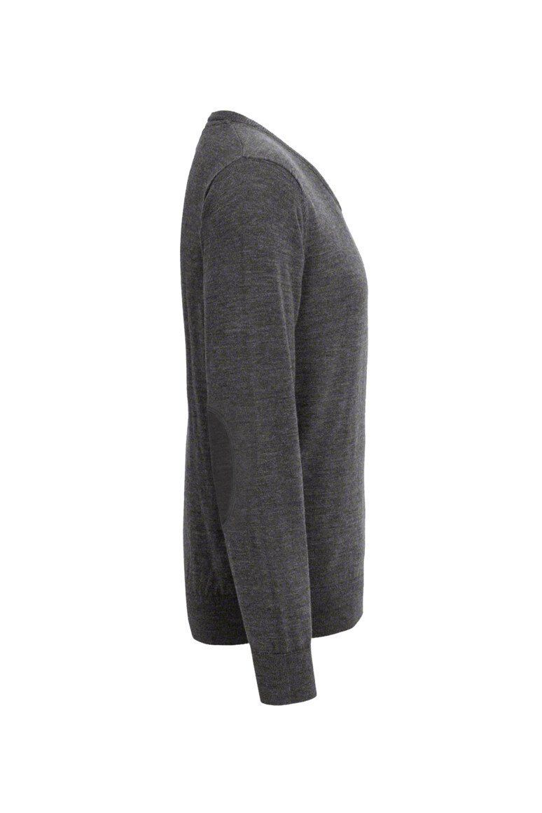 HAKRO V-Pullover Merino-Wolle