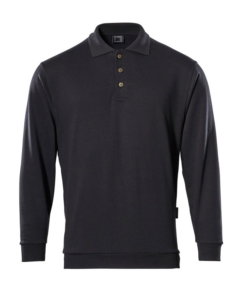 Polo-Sweatshirt MASCOT® Trinidad Schwarz, S