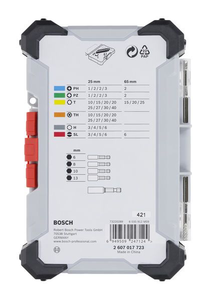 Bosch Extra Hard Schrauberbit-Set