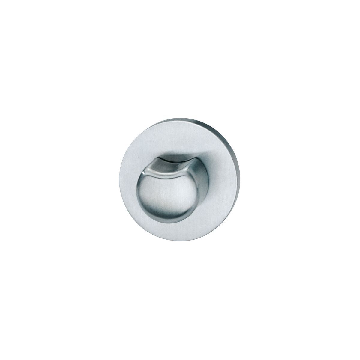 Riegel-Rosette für Mehrfachverriegelung verriegelung (Ros.rund) Aluminium naturfarbig