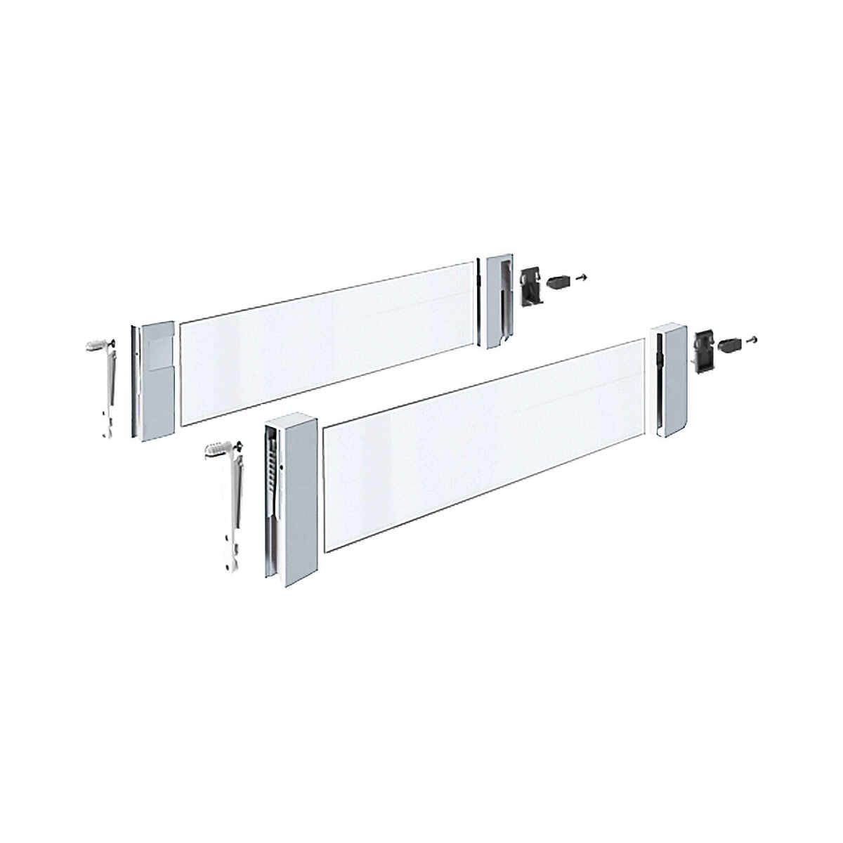 DesignSide Glas InnoTech Atira, 520 / 176 mm, weiß