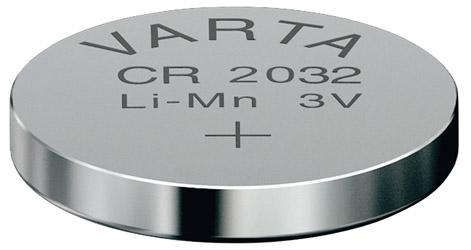 Knopfzelle Electronics CR 2032 VARTA