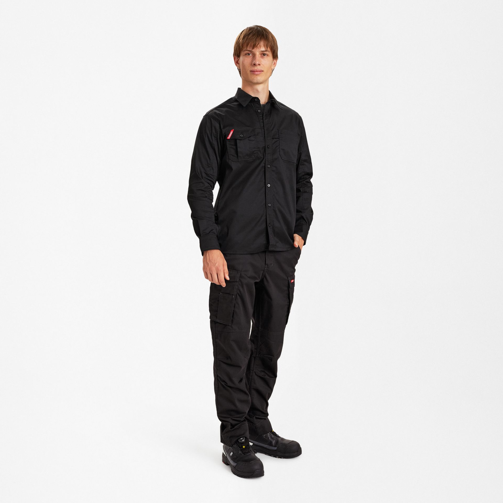 Extend Langarm-Hemd mit Stretch