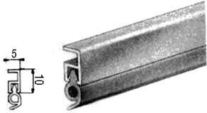 Abdichtungsschiene Pts-Ar2100mm braun ELLEN
