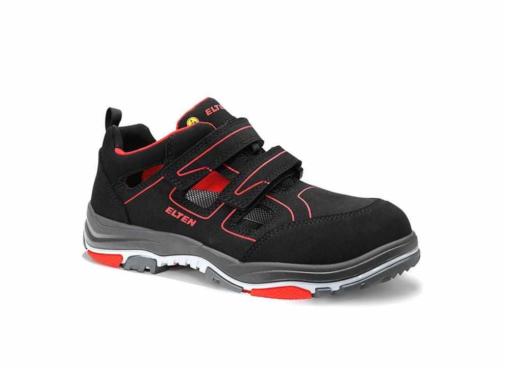 Sicherheitssandale ANTHONY red Easy ESD S1 Typ 2, Gr. 46