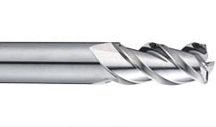 ALU-POWER Z3 45˚ LANG FRÄSER MIT ECKENRADIUS