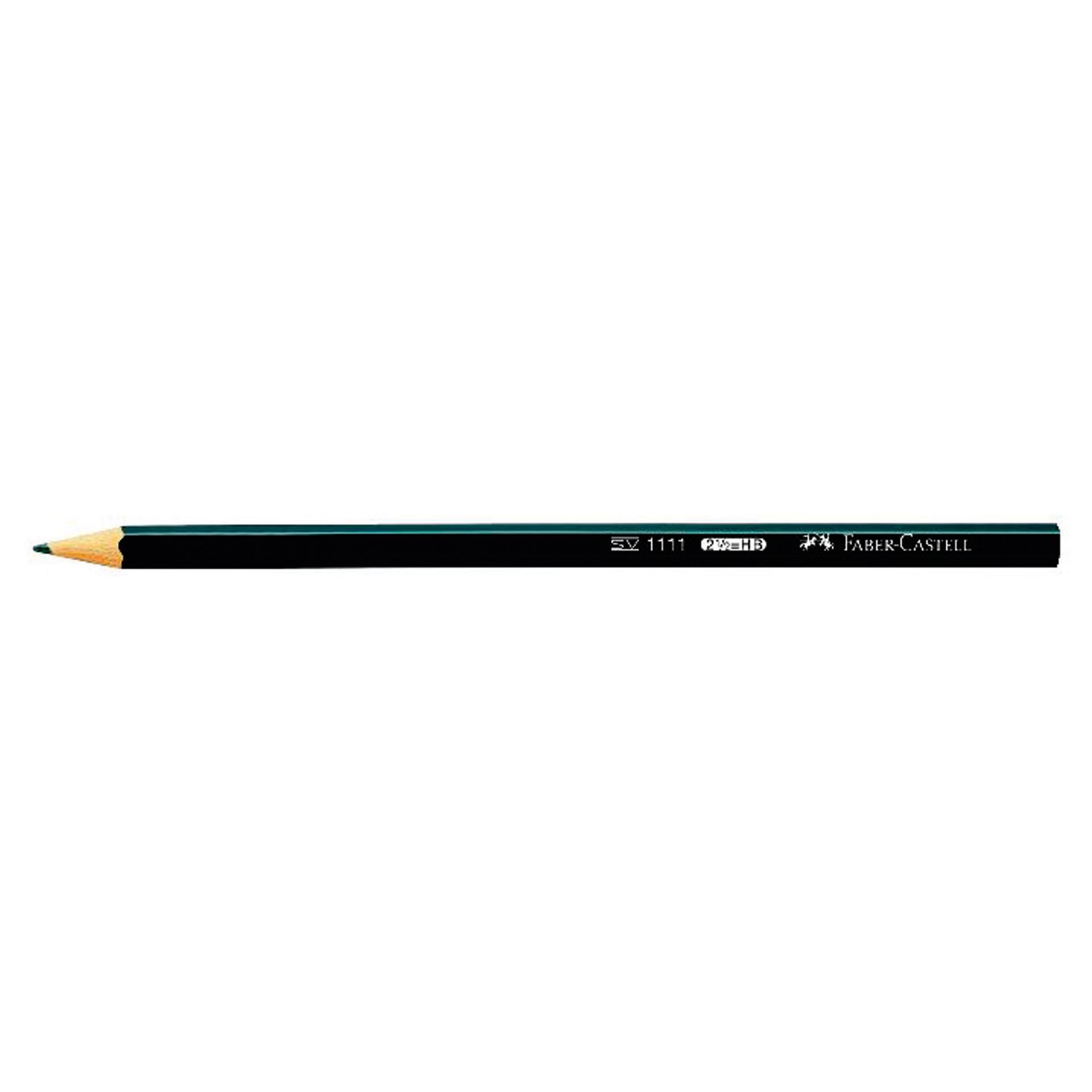 Bleistift Sechseckform HB schwarz