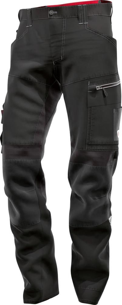 Hybrid-Arbeitshose 1968-570, schwarz, 44s
