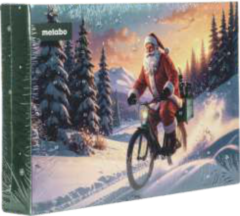 Metabo Adventskalender 2026 Fahrrad
