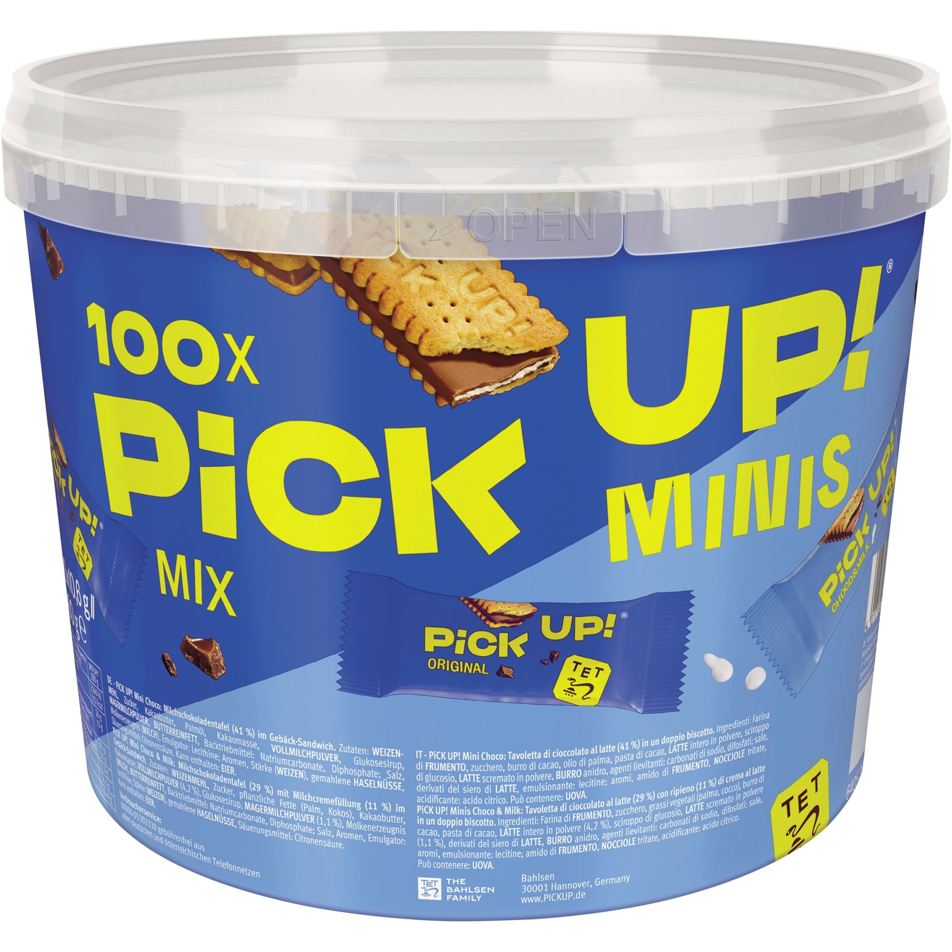 Keksriegel minis Mix sortiert 100St.
