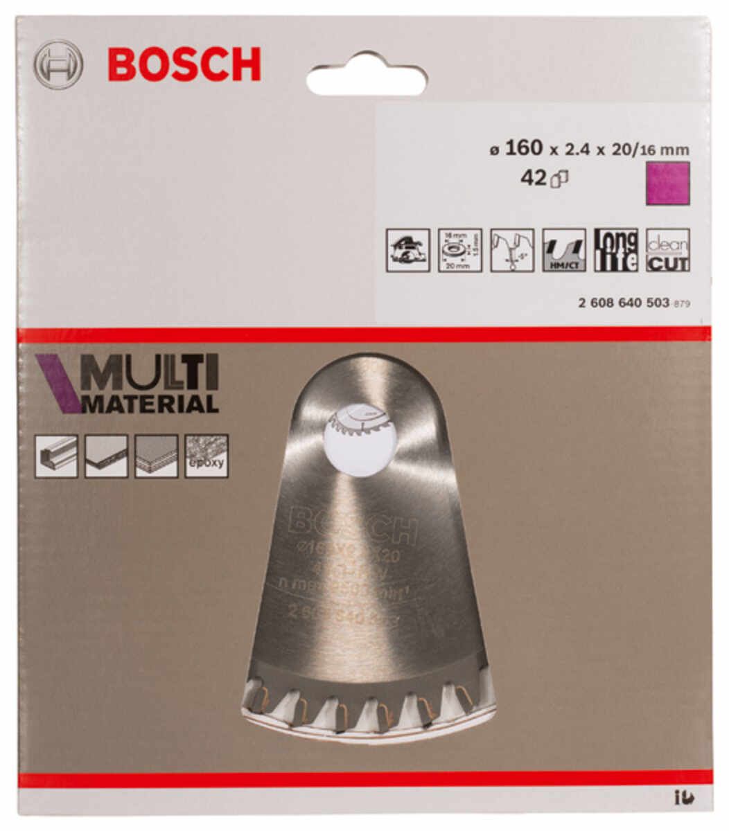 PRO Multi Material Kreissägeblatt, 160 x 2,4 x 20 mm